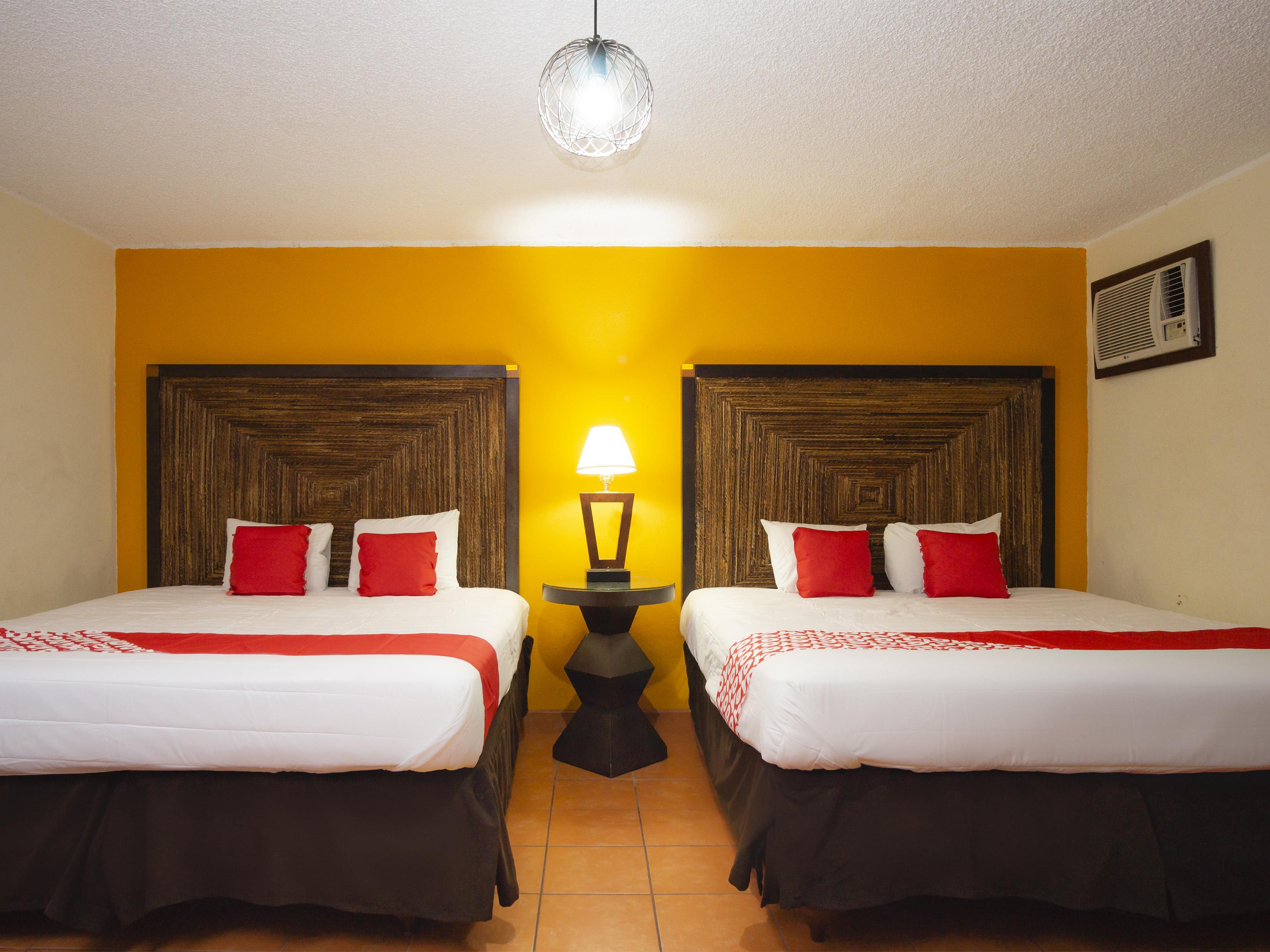 Oyo Hotel Hacienda Don Luis, רוסריטו מראה חיצוני תמונה A typical OYO hotel room in Mexico City